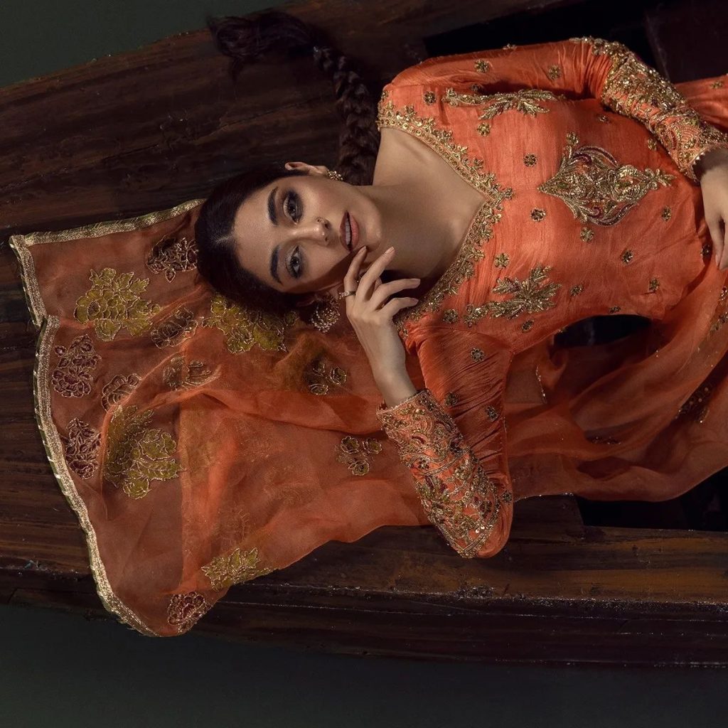 Maya Ali Is A Vision To Behold In Latest Bridal Collection For Her Brand