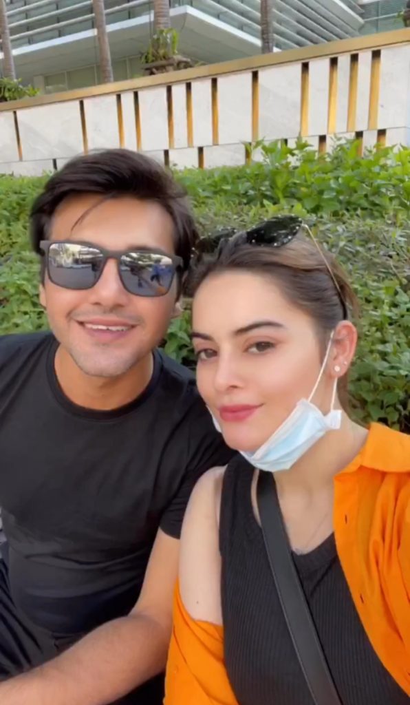 Minal Khan & Ahsan Mohsin Ikram Pictures from Bangkok, Thailand