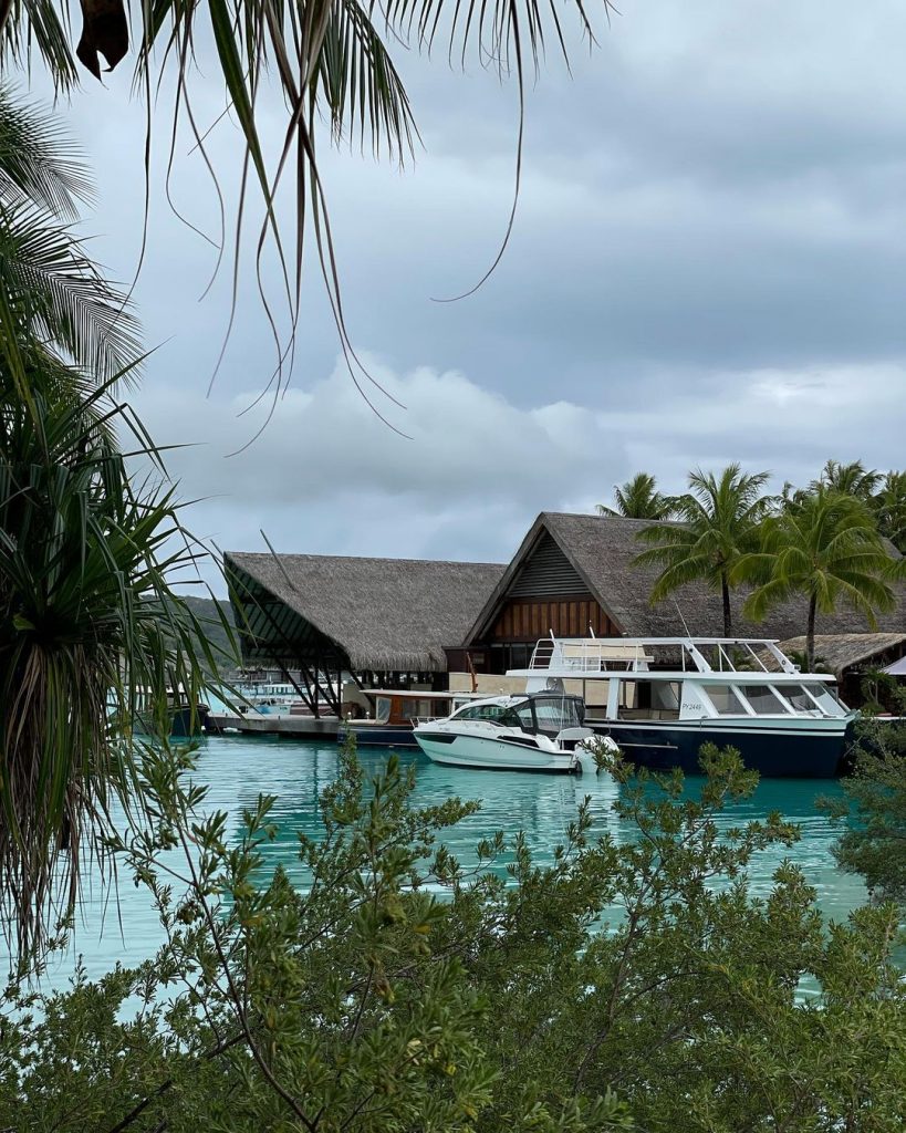 Neha Taseer Vacations In Bora Bora