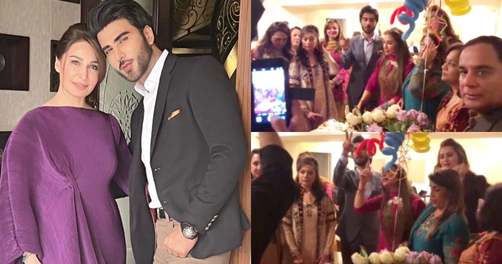 Reema Khan Arranges A Surprise Birthday Party For Imran Abbas