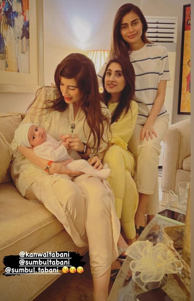 Sadaf Kanwal Friends' New Pictures With Her Daughter Zahra