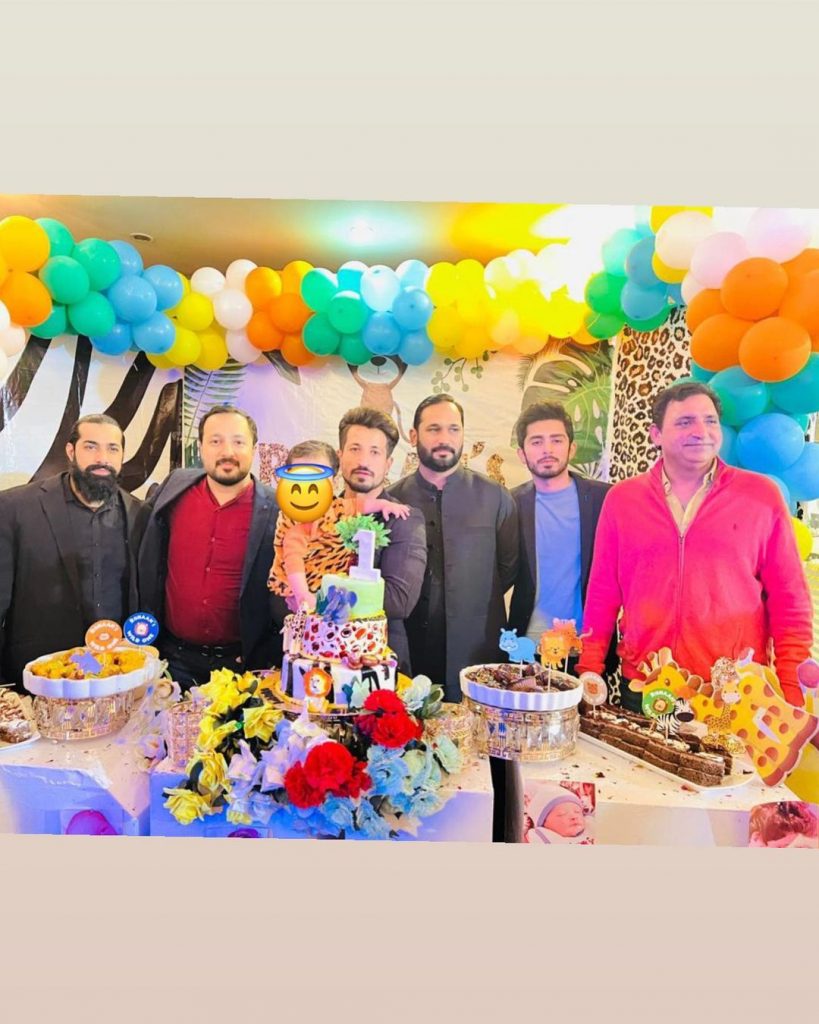 Saba Faisal's Son Salman Faisal Celebrates Baby's First Birthday