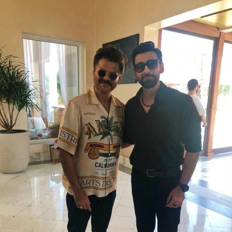 Sami Khan Meets Anil Kapoor In Dubai | Reviewit.pk