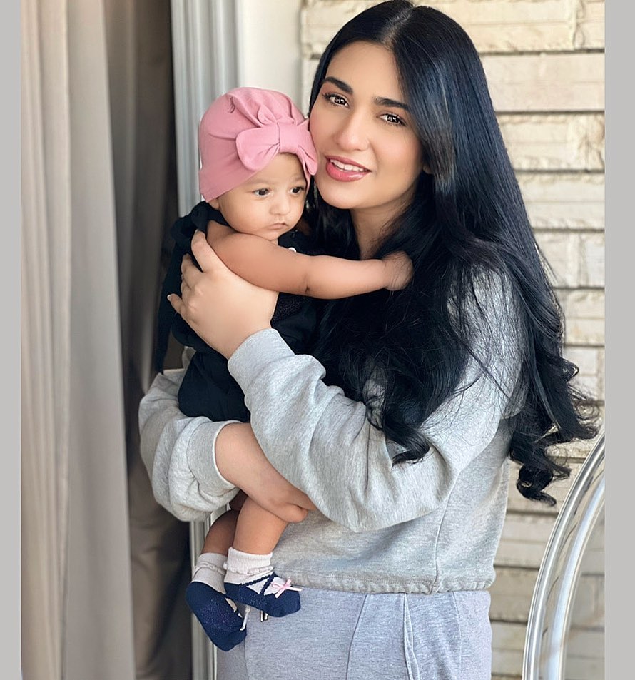 Sarah Khan Shares Adorable Throwback Pictures On Daughter's First Birthday