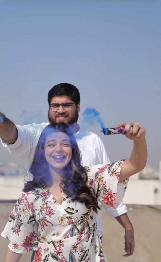 Srha Asghar's Cutest Gender Reveal Video Gets Public Praise