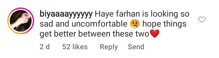 Netizens Comment On Obvious Tension Between Urwa Hocane And Farhan Saeed