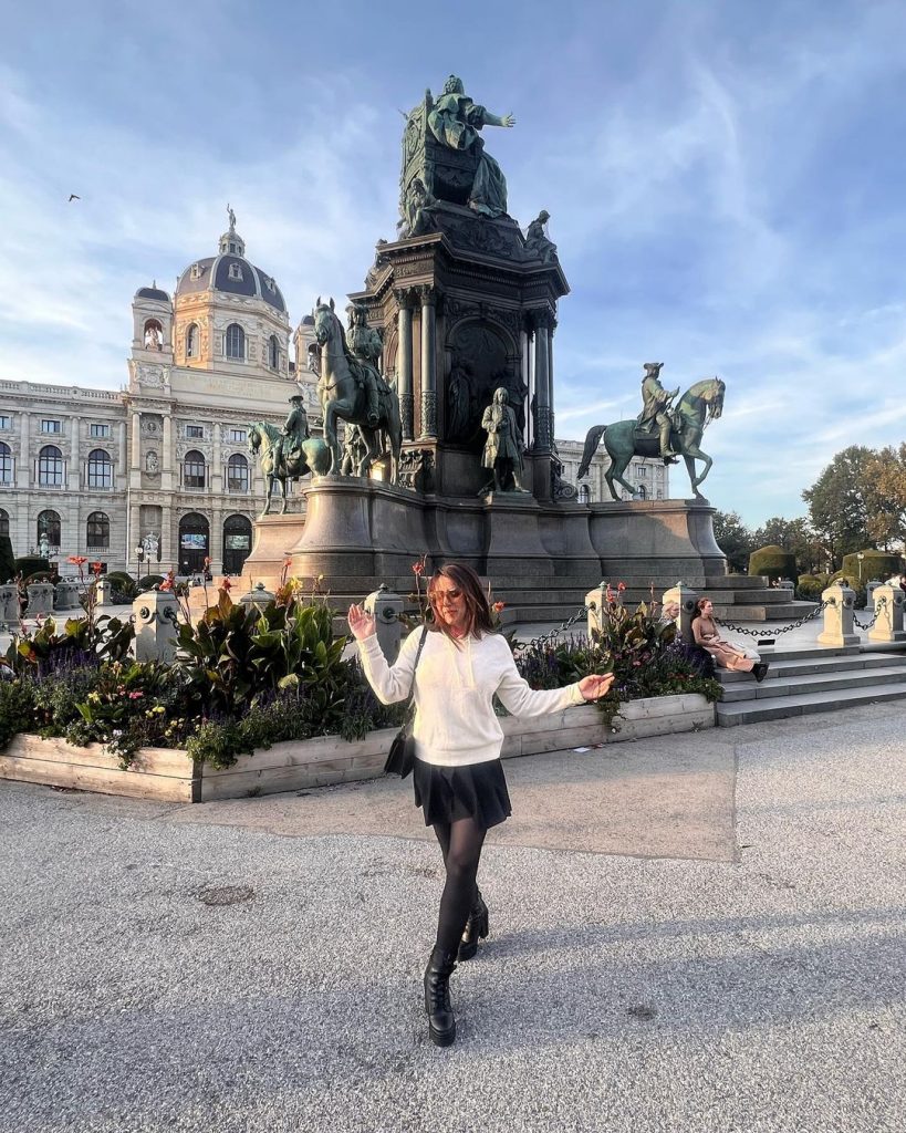 Ushna Shah's Latest Pictures from Vienna Invite Public Backlash