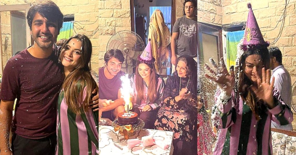 Ahsan Mohsin Ikram Celebrates Pre Birthday Of Wife Minal Khan