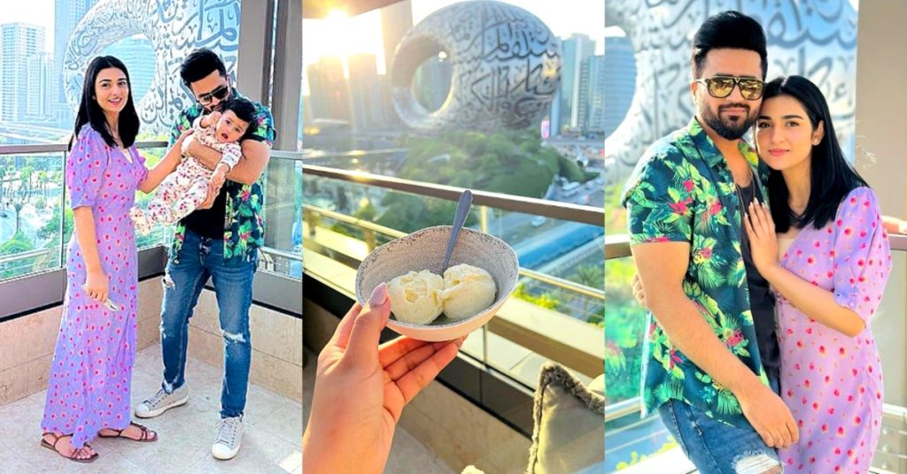 Sarah Khan Shares Adorable Pictures With Family From Dubai's Luxury Hotel