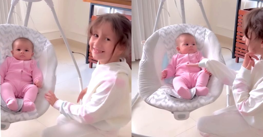 Nooreh Shahroze Beautiful Video & Pictures With Little Sister Zahra