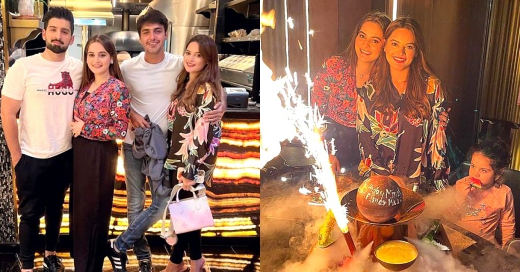 Aiman Khan and Minal Khan In Dubai for Birthday Celebrations