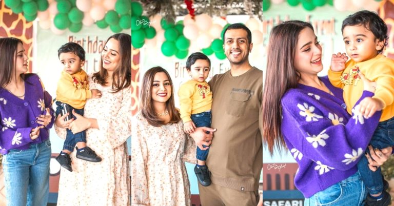 Aima Baig Spotted At Her Nephew’s Birthday Bash