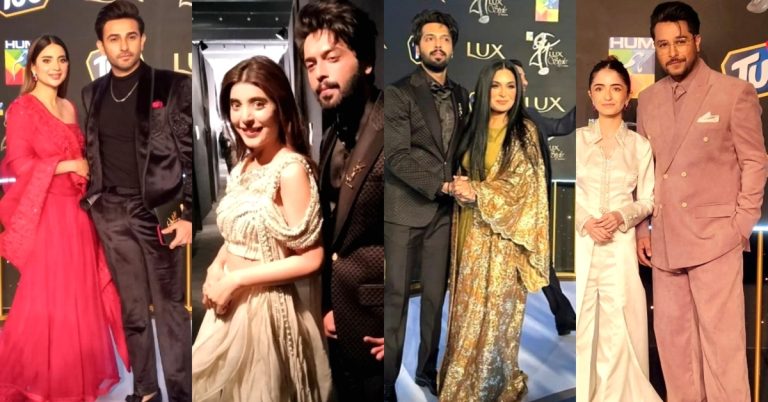 Pakistani Celebrities Pictures from Lux Style Awards 2022