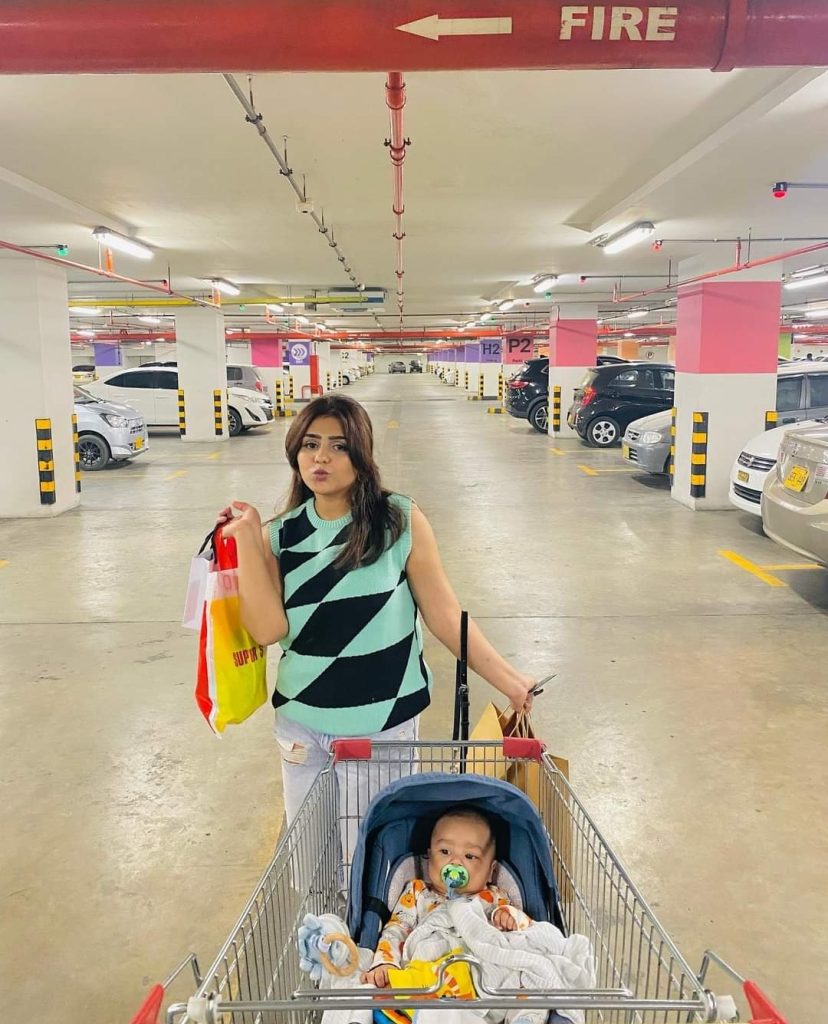 Anumta Qureshi Treats Fans With Adorable Clicks of Her Son