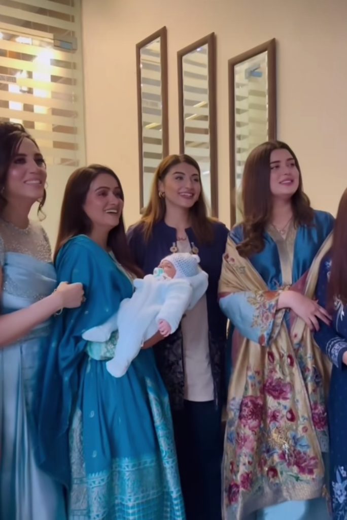 Photos Of Kanwal And Zulqarnain From Friends' Baby Boy's Aqeeqah Event