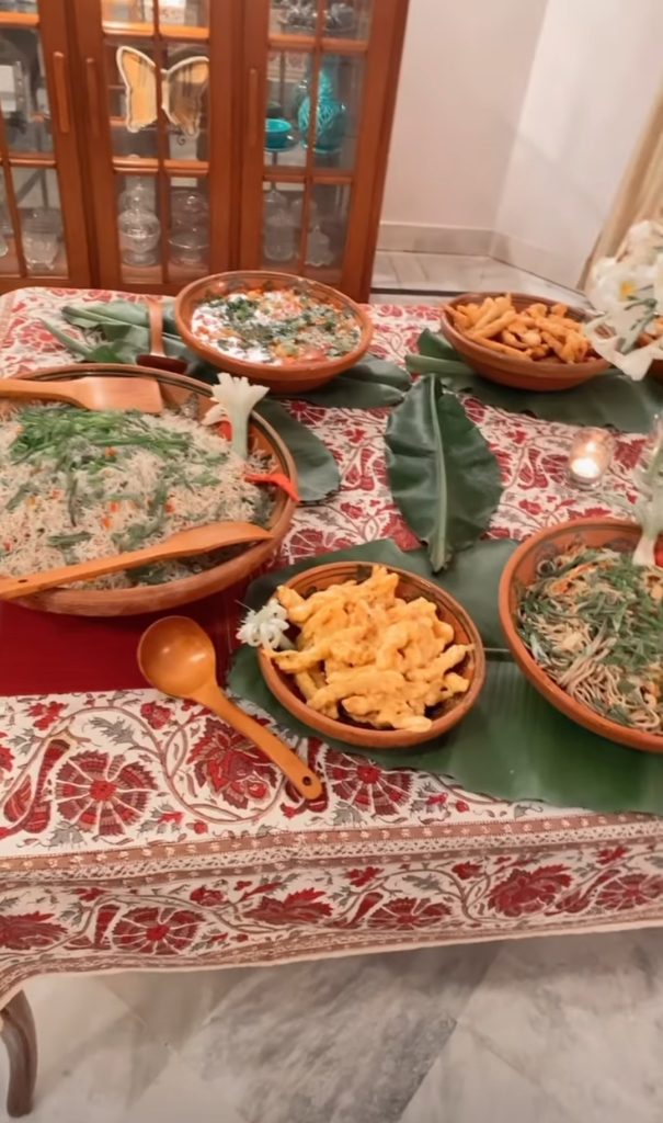 Mansha Pasha And Jibran Nasir Family Dinner Pictures