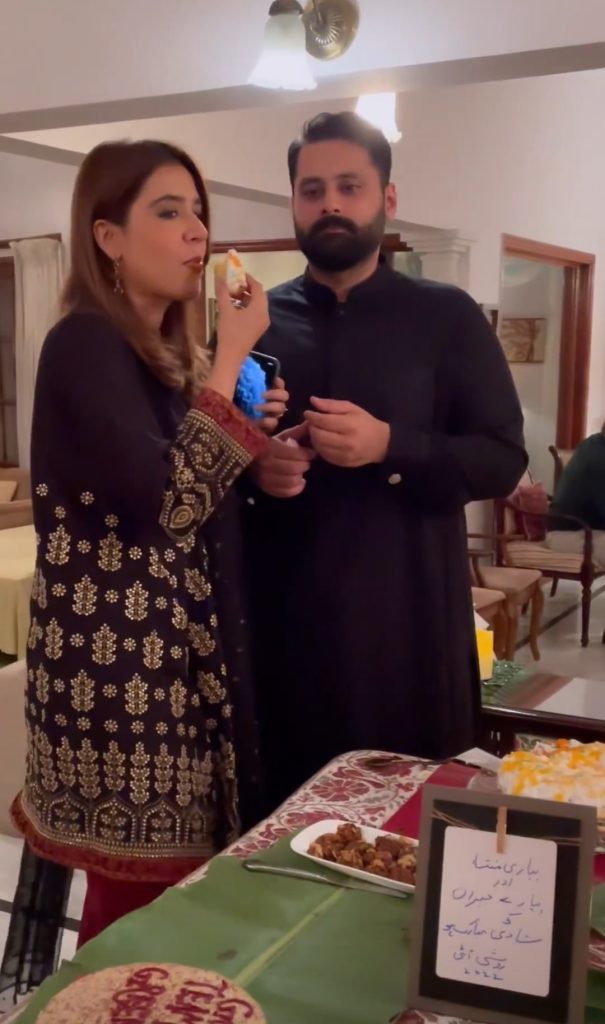 Mansha Pasha And Jibran Nasir Family Dinner Pictures