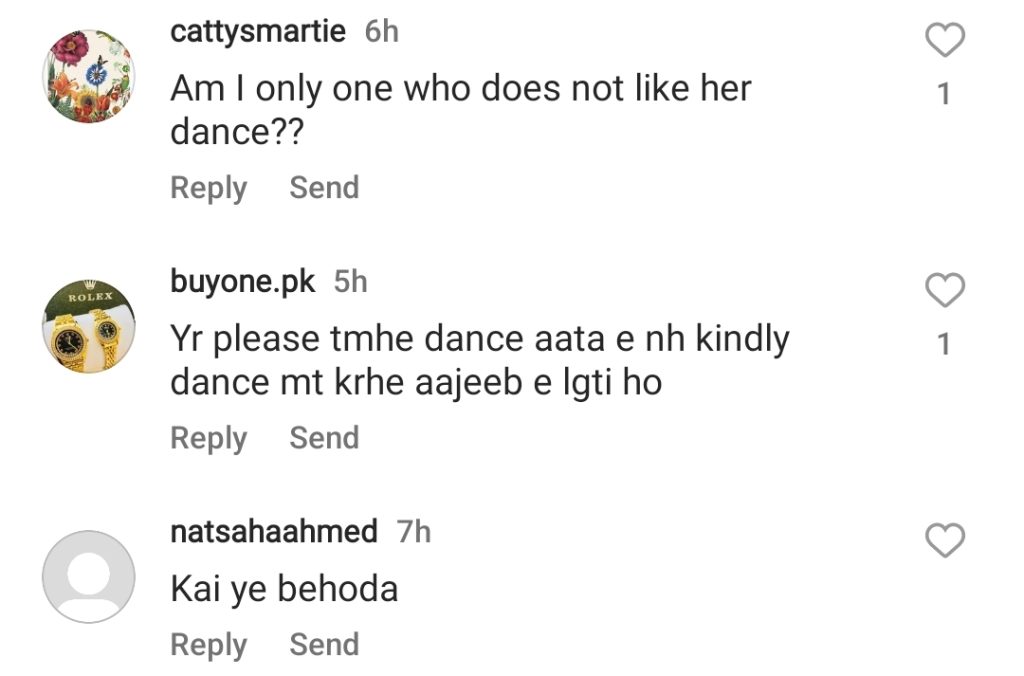 Heavy Public Criticism on Mehar Bano's Recent Dance Video