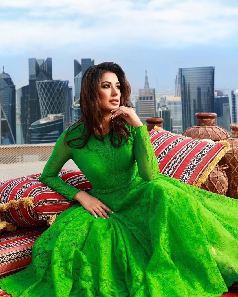 Mehwish Hayat Shares Instagram Reel from Luxury Hotel in Doha, Qatar