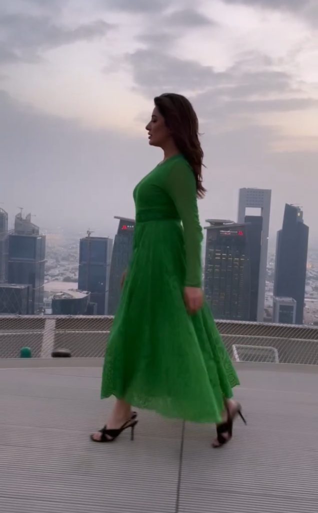 Mehwish Hayat Shares Instagram Reel from Luxury Hotel in Doha, Qatar