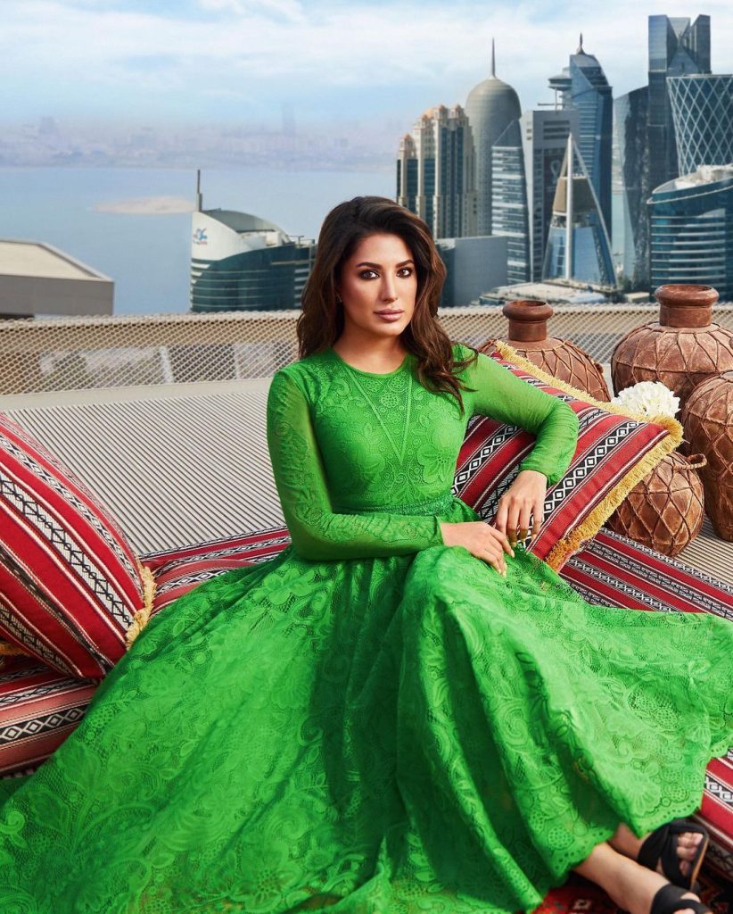Mehwish Hayat Shares Instagram Reel from Luxury Hotel in Doha, Qatar