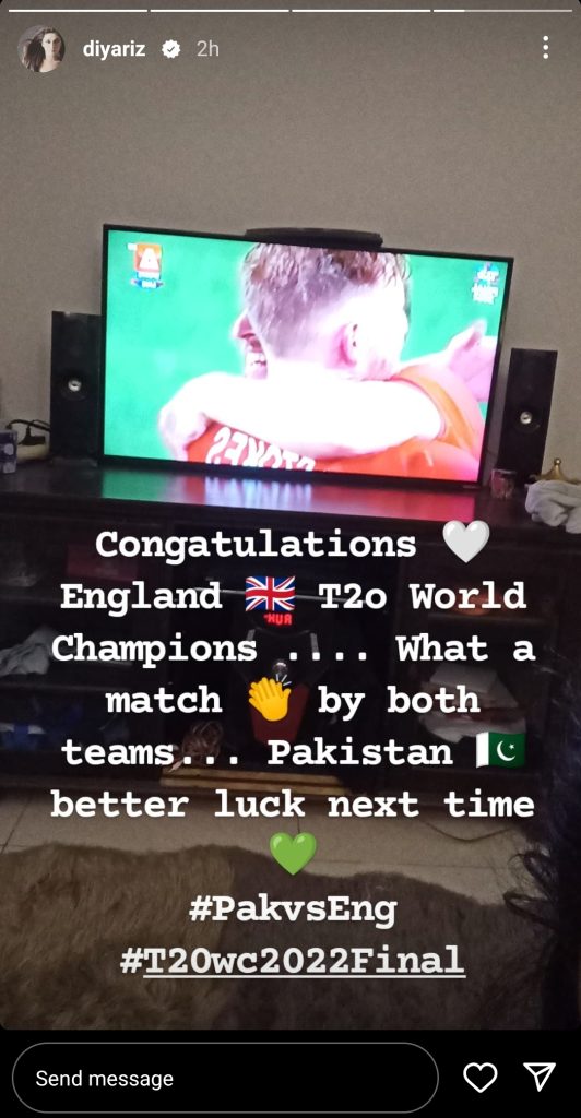 Pakistani Celebrities Reaction On Team's Performance in Final