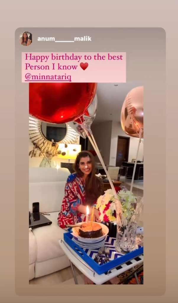 Rubina Ashraf Celebrates Daughter Minna Tariq's Birthday