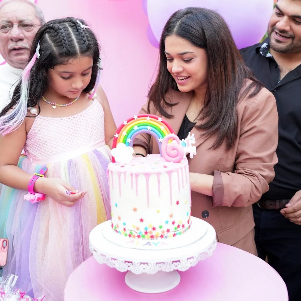 HD Images from Sanam Jung's Daughter Alaya's 6th Birthday