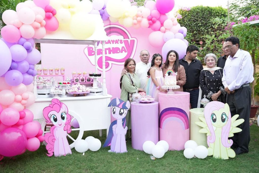 HD Images from Sanam Jung's Daughter Alaya's 6th Birthday