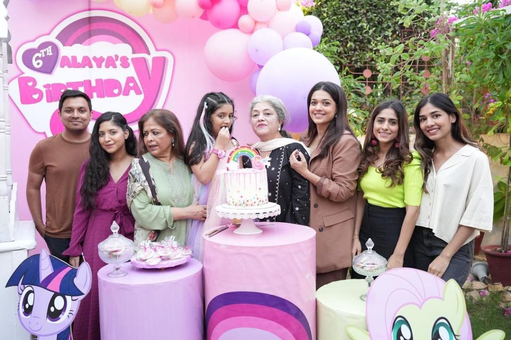 HD Images from Sanam Jung's Daughter Alaya's 6th Birthday