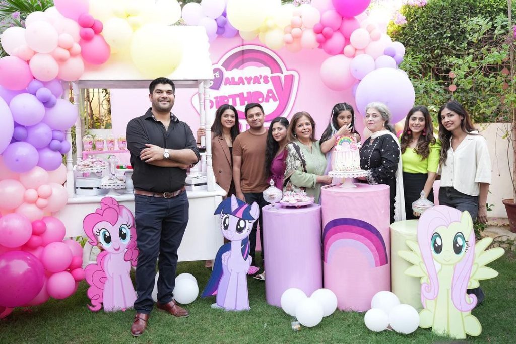 HD Images from Sanam Jung's Daughter Alaya's 6th Birthday