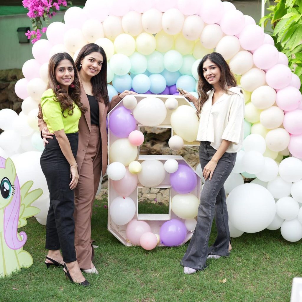 HD Images from Sanam Jung's Daughter Alaya's 6th Birthday