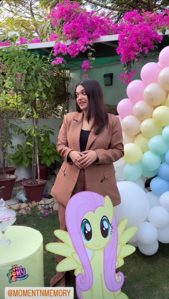 Pictures from Sanam Jung Daughter Alaya's 6th Birthday