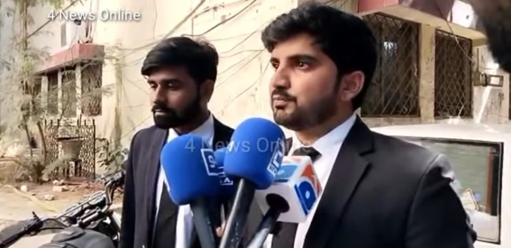 Feroze Khan & Syeda Aliza Lawyers' Talk to Media