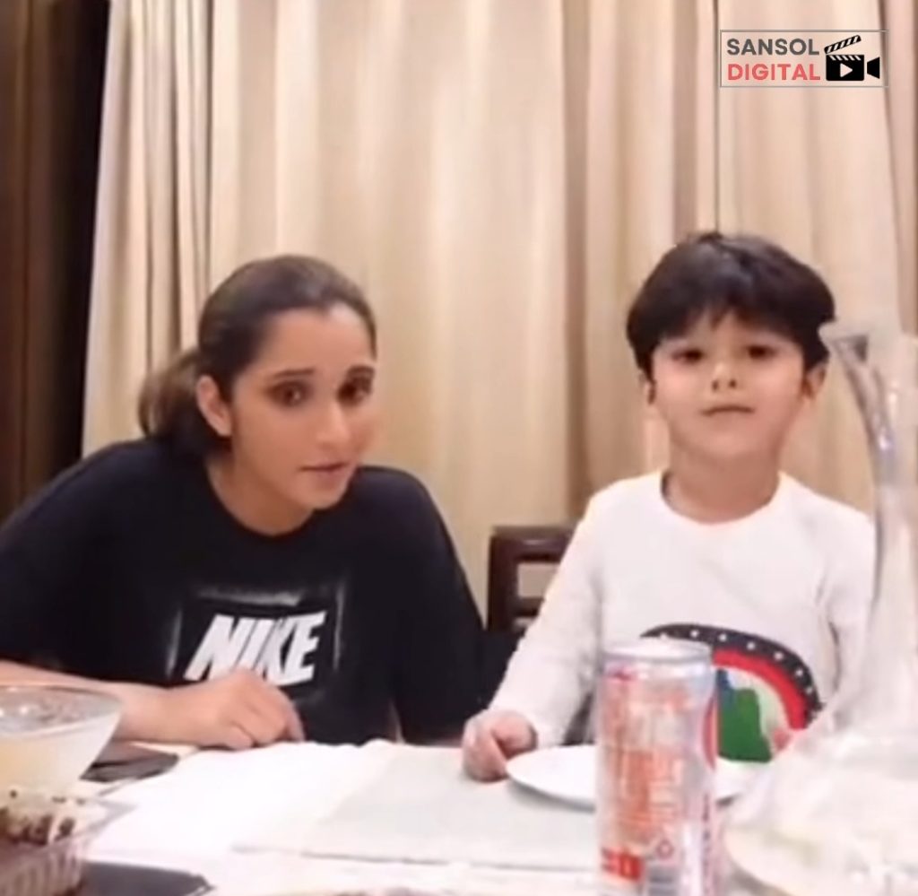 Shoaib Malik & Sania Mirza Unseen Moments With Son Izhaan