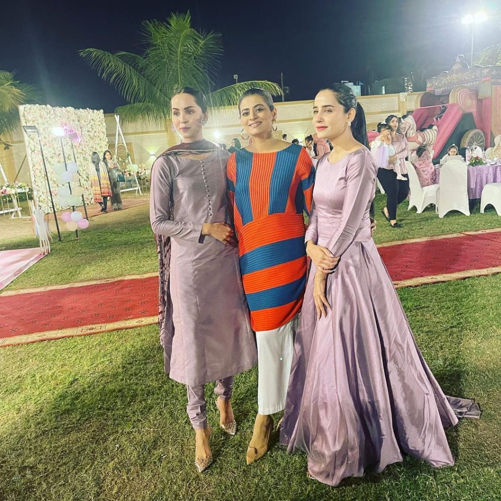 Celebrities at Sidra Batool Daughters' Birthday Party