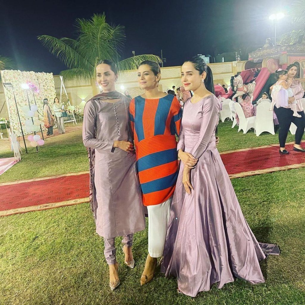 Celebrities at Sidra Batool Daughters' Birthday Party