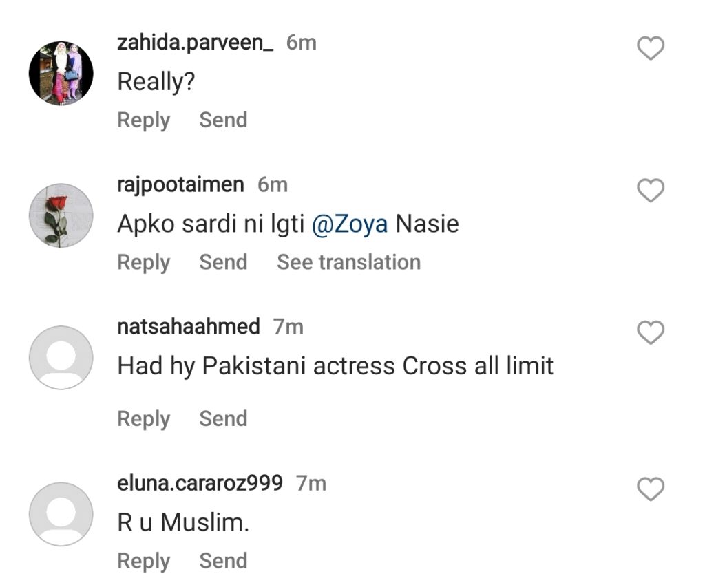 Zoya Nasir's Backless Dress Gets Critcized by Public