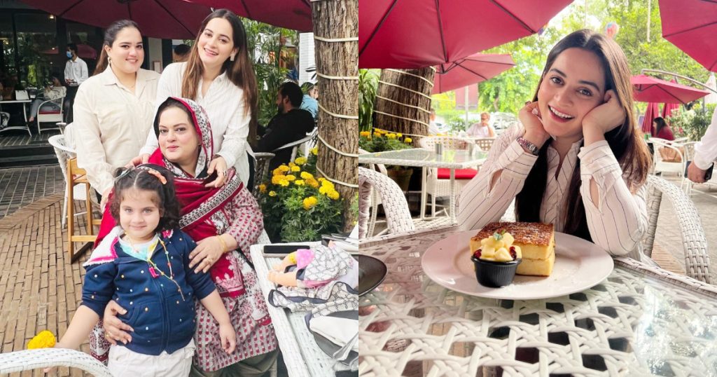 Aiman Khan's Day Out With Her Mom And Daughter