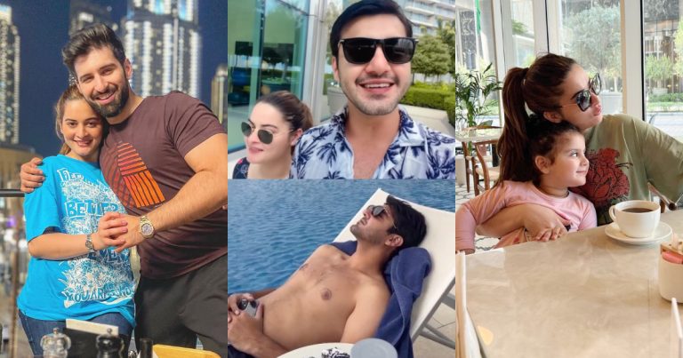 Aiman Khan And Minal Khan’s Fun Family Moments From Dubai