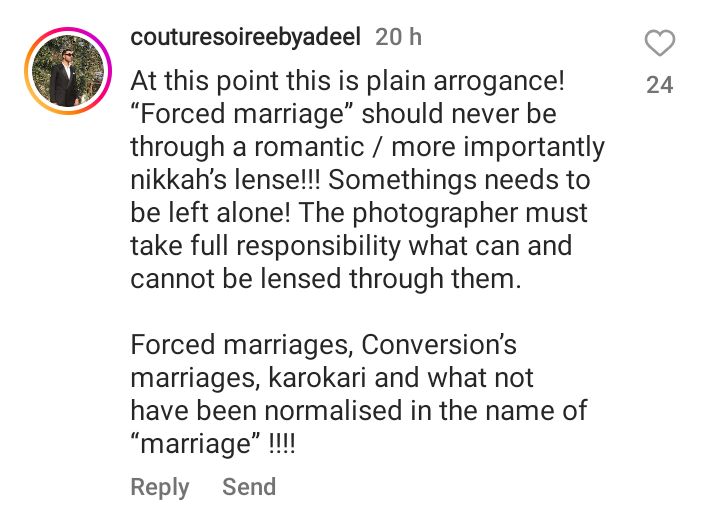 Distasteful Prop Used By Bride During Nikkah Gets Criticism
