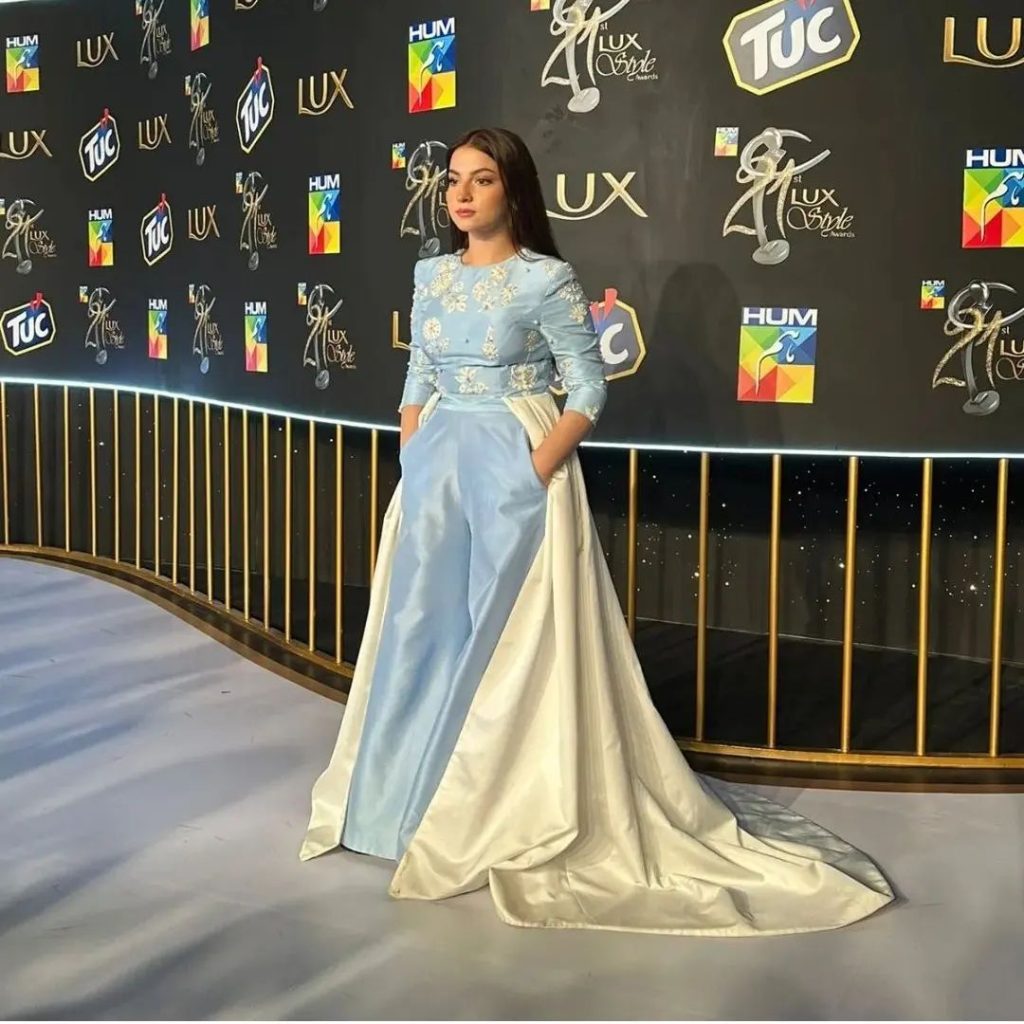 Celebrities in fitted outfits at Lux Style Awards 2022