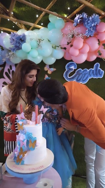 Junaid Niazi Celebrates Daughter's Third Birthday