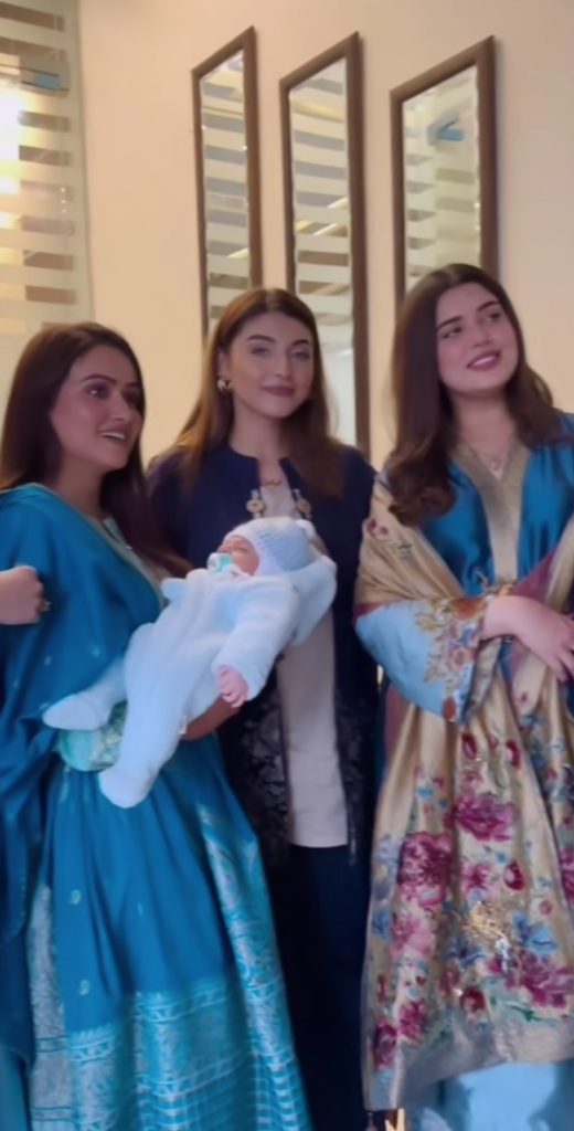 Photos Of Kanwal And Zulqarnain From Friends' Baby Boy's Aqeeqah Event