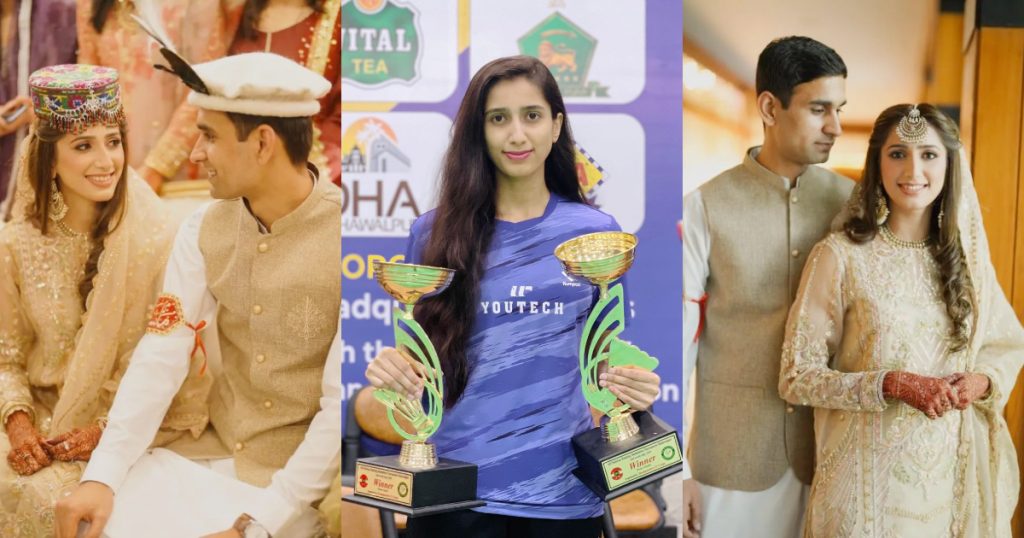 Badminton Star Mahnoor Shahzad's Nikkah Pictures
