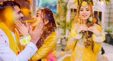 Cutest Clicks From Actress Maryam Noor's Haldi Ceremony
