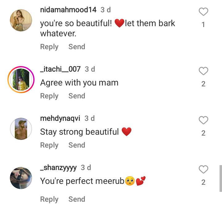 Merub Ali's Message To People Body Shaming Her