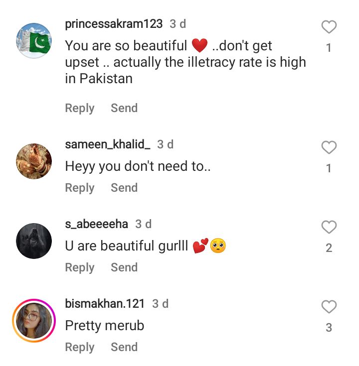 Merub Ali's Message To People Body Shaming Her
