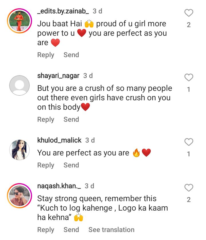 Merub Ali's Message To People Body Shaming Her