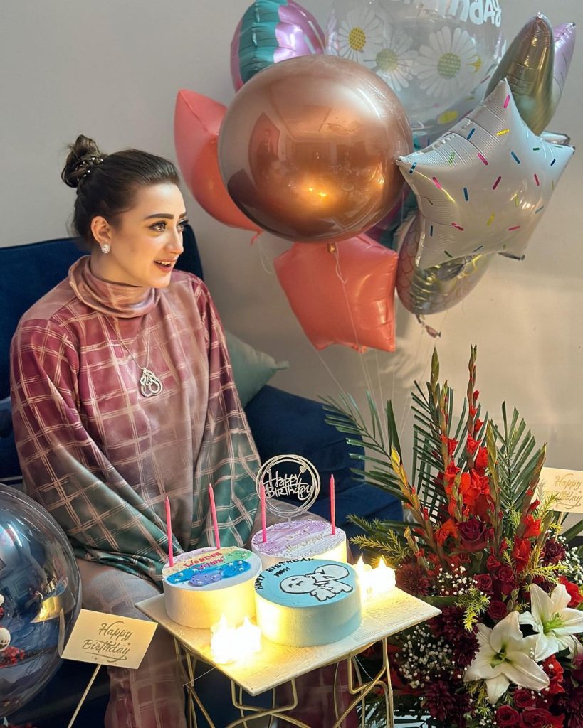 Momina Iqbal Celebrates Her Birthday With Style